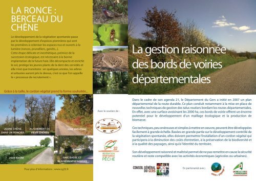 La gestion raisonnée des bords de voiries ... - Arbre & Paysage