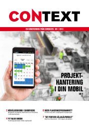 PROJEKT- HANTERING I DIN MOBIL - Consultec