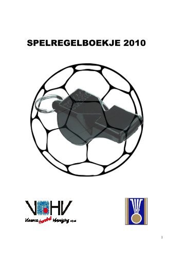 Spelregels aangepast 2010 - vhv handbalbase