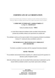 CERTIFICATE OF ACCREDITATION - Sanas