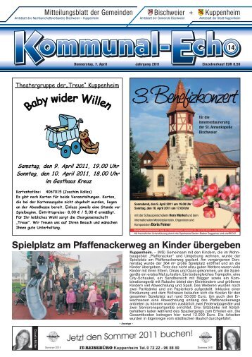 Redaktion kw 14.qx4 - Stadt Kuppenheim: Home