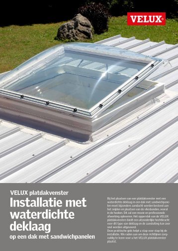 PDF installatie blad - Velux