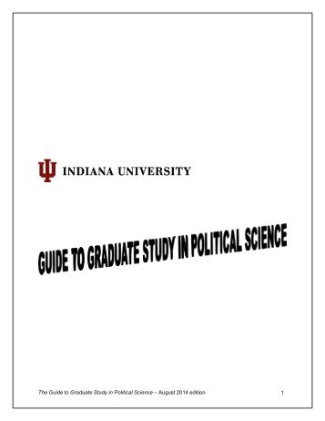View PDF - Department of Political Science - Indiana University
