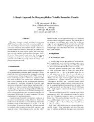 A Simple Approach for Designing Online Testable Reversible Circuits