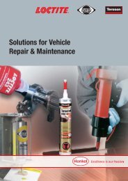 Solutions for Vehicle Repair & Maintenance - Henkel Content ...