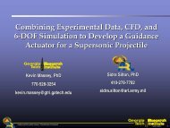 Mechanical Actuators for Guidance of a Supersonic ... - CFD4Aircraft