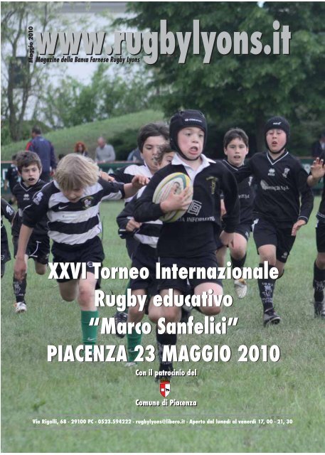 Maggio 2010 - Rugby Lyons