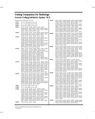 Coding Companion for Radiology - OptumCoding.com
