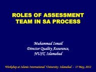 ROLES OF ASSESSMENT TEAM IN SA PROCESS - National ...