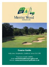 Merrist Wood GC NEW Guide MX