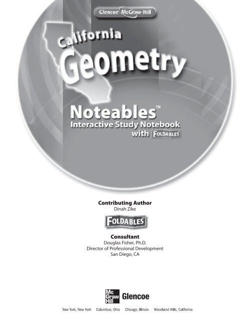 Noteablesâ„¢ Interactive Study Notebook - Glencoe
