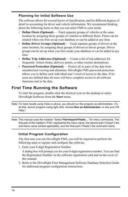 DriveRightÂ® - Davis Instruments Corp.