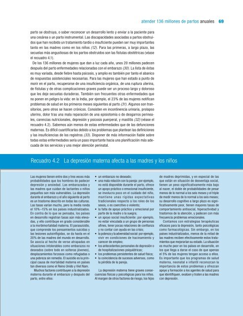 Informe sobre la salud en el mundo 2005 Â¡Cada madre y ... - eFaber