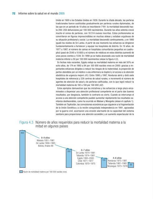 Informe sobre la salud en el mundo 2005 Â¡Cada madre y ... - eFaber