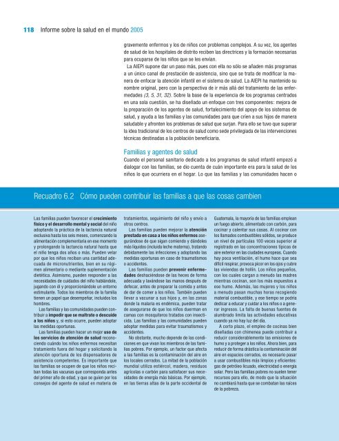 Informe sobre la salud en el mundo 2005 Â¡Cada madre y ... - eFaber