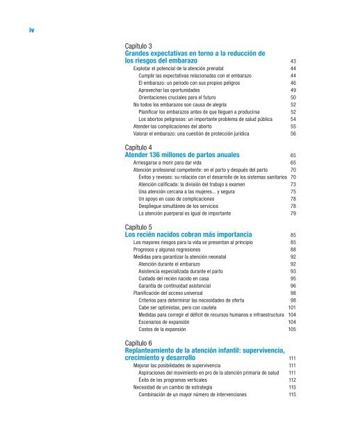 Informe sobre la salud en el mundo 2005 Â¡Cada madre y ... - eFaber