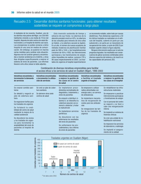 Informe sobre la salud en el mundo 2005 Â¡Cada madre y ... - eFaber