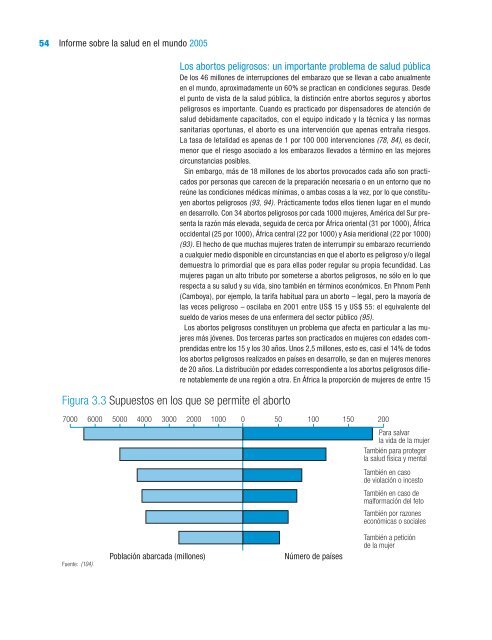 Informe sobre la salud en el mundo 2005 Â¡Cada madre y ... - eFaber