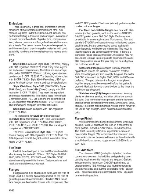 Engineered Gasketing Products