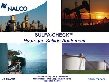 SULFA-CHECKâ¢ Hydrogen Sulfide Abatement - Coqa-inc.org