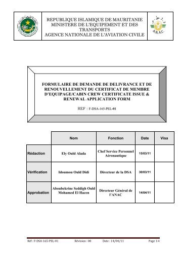 demande de delivrance et de renouvellement des cme - Agence ...