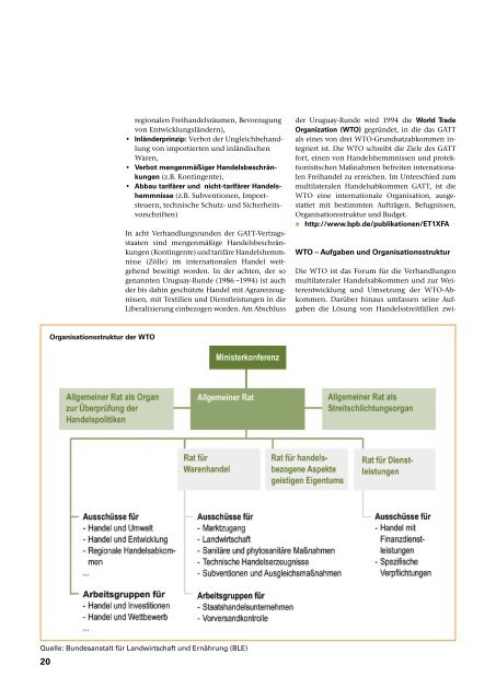 Wem nützt der Welthandel? - Landesinstitut für Lehrerbildung und ...