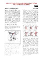 Selective Neck Dissection - Vula - University of Cape Town