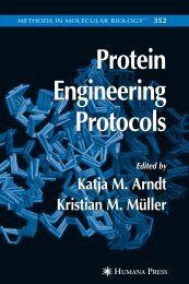 Protein Engineering Protocols - Mycobacteriology research center