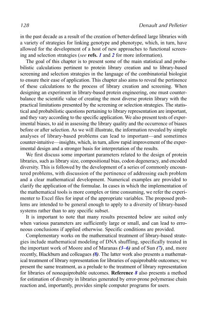 Protein Engineering Protocols - Mycobacteriology research center