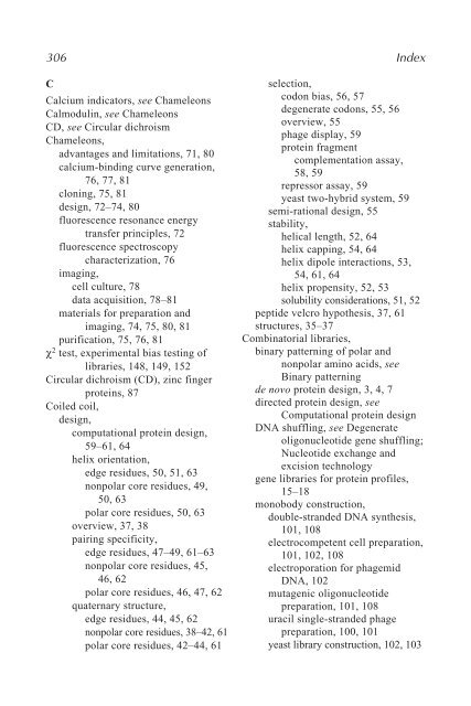 Protein Engineering Protocols - Mycobacteriology research center