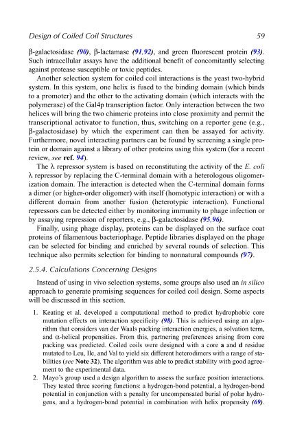 Protein Engineering Protocols - Mycobacteriology research center