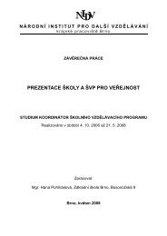 PREZENTACE Å KOLY A Å VP PRO VEÅEJNOST