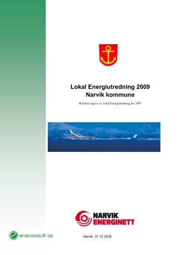 Lokal Energiutredning 2009 Narvik kommune - Narvik Energinett