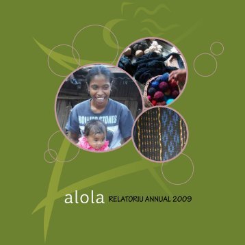 RELATORIU ANNUAL 2009 - Alola Foundation