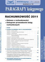 PARAGRAFY ksiÄgowego - Infor