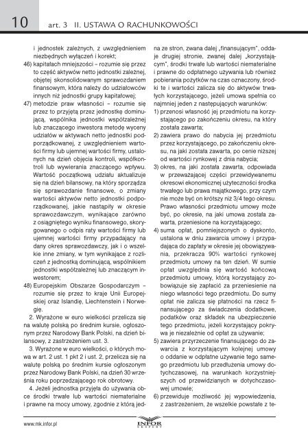 PARAGRAFY ksiÄgowego - Infor