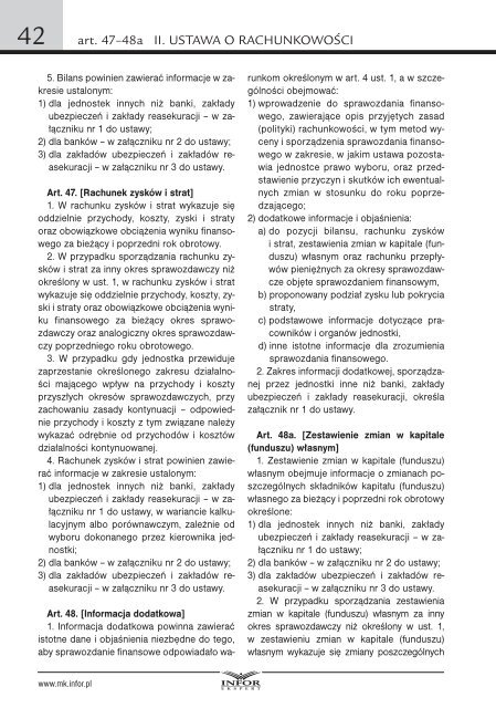 PARAGRAFY ksiÄgowego - Infor