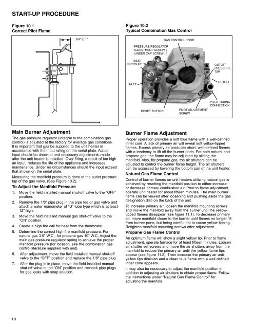 Modine: Installation And Service Manual - Alpine Home Air Products