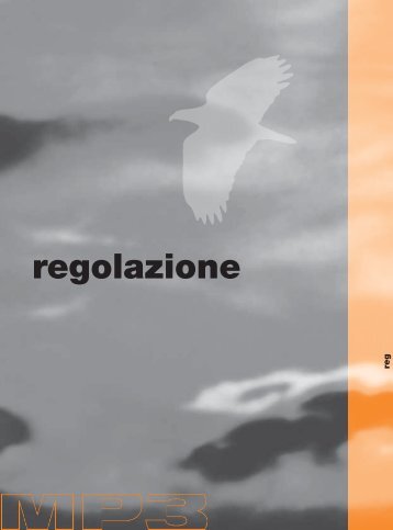 regolazione - Mp3