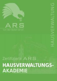 HAUSVERWALTUNGS- AKADEMIE