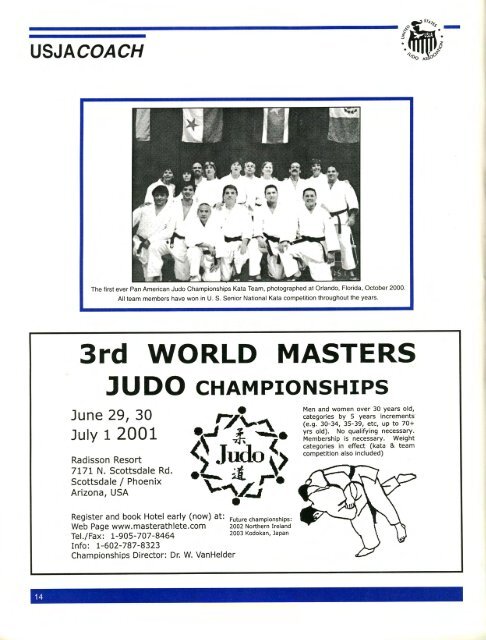 USJA Coach - Judo Information Site