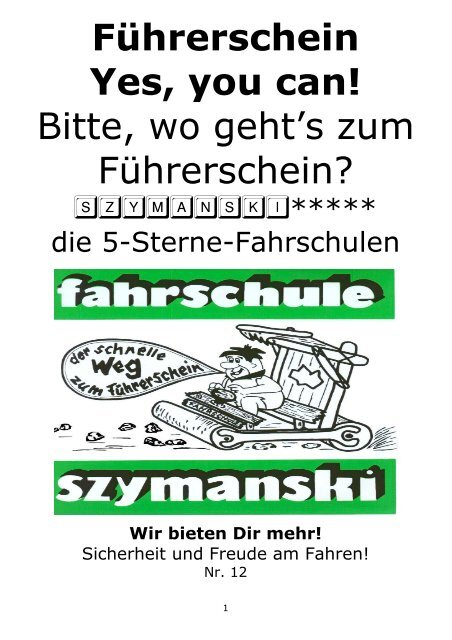 Download - Szymanski***** die 5-Sterne Fahrschulen