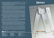 -VIDEX New 3000 corr. (Page 1 - 2) - Door Entry Direct