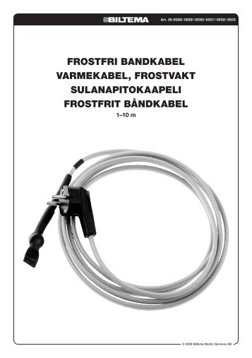 Varmekabel biltema Varmekabel biltema