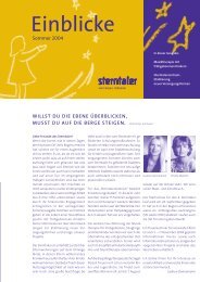 Sommer 2004 - Sterntaler e.V.