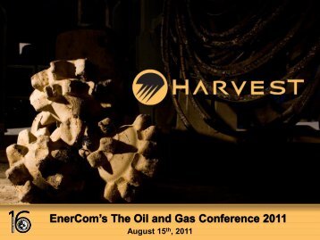 Enercom's The Oil and Gas Conference 2011