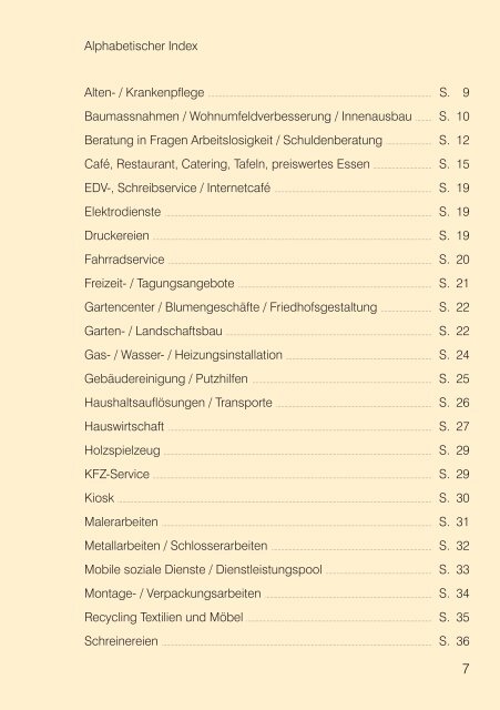 Das etwas andere Branchenbuch - Diakonie Rheinland-Westfalen ...