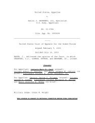 U.S. v. Saunders - U.S. Court of Appeals for the Armed Forces