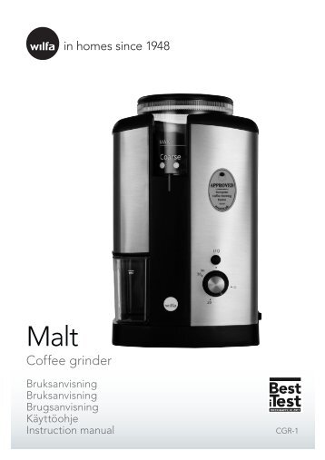 Coffee grinder - Wilfa