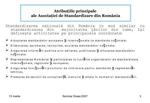 Asociaţia de Standardizare din România - URTP